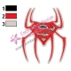 Spiderman Logo Embroidery Design 02